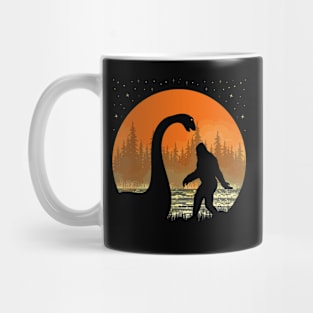 Bigfoot Loch Ness Monster Mug